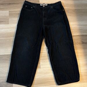 Men's Black Corduroy Pants 36 Waist